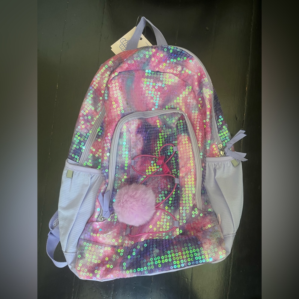 More Than Magic sequined kids backpack